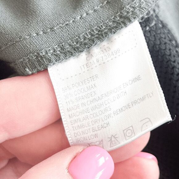 Avia Mens Cargo Pants Adventure Clothing Side Pockets Dark Green Large - Picture 9 of 14